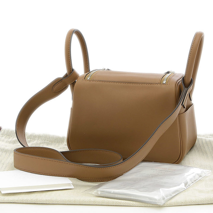 Top quality Hermes Lindy Swift Leather Shoulder Bag