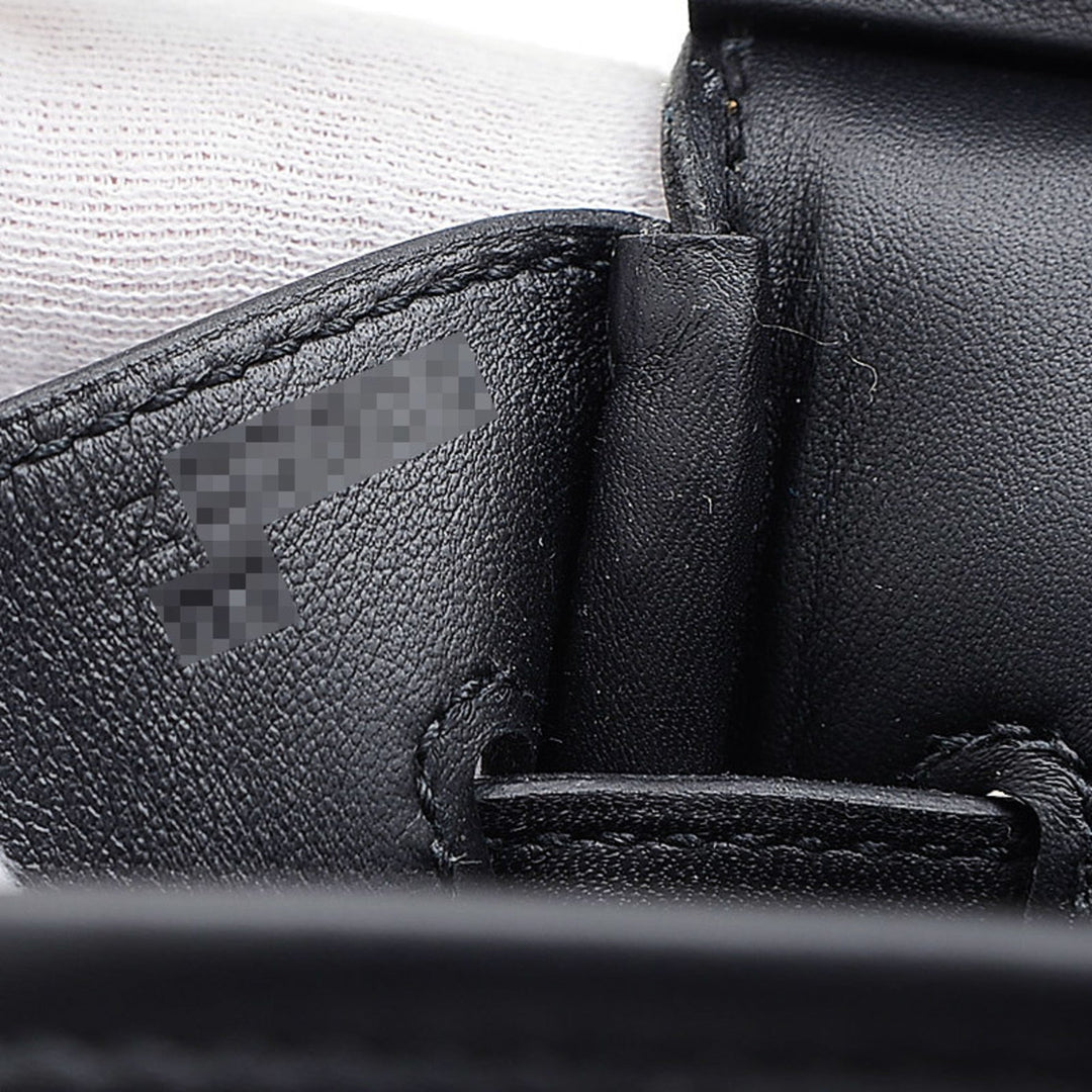 Top quality Hermes Birkin 25 Cargo Handbag Wargo Elan/Swift Blue Marine Silver Hardware Z Engraved