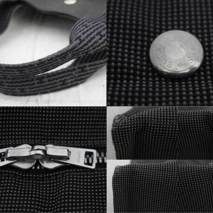 Top quality Hermes Handbag Aleline Dark Gray 69% Polyamide 31% Polyester Tote Bag Ladies Men