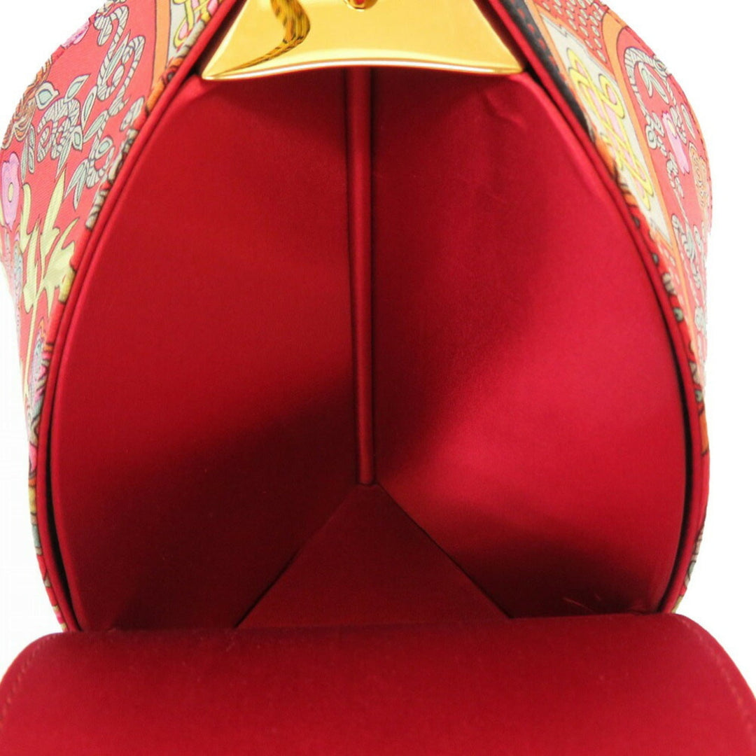 Top quality Hermes Art des Steppes Satin Red Shoulder Bag 0238 Top quality Hermes
