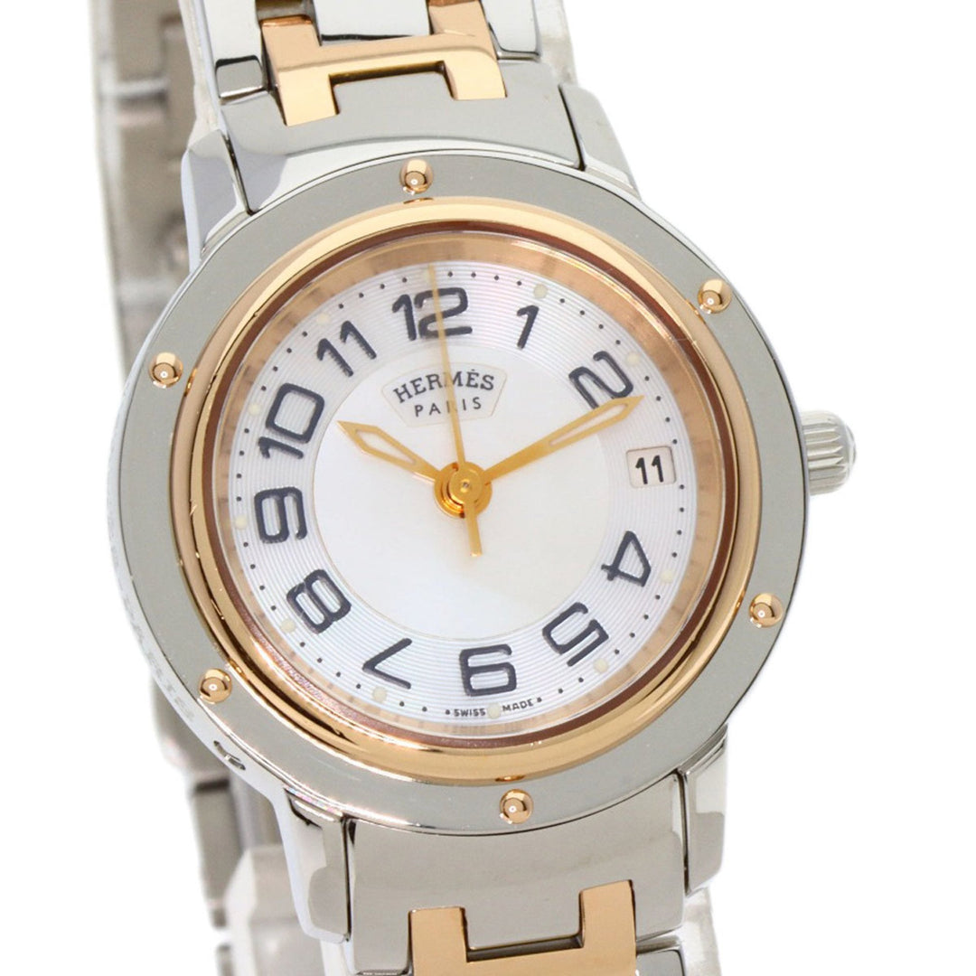 Top quality Hermes CP1.221 Clipper Nacre Watch PGP/PGPxSS Ladies