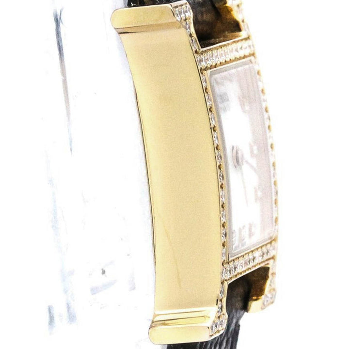 Top quality HermesPolished  H Watch Mini Diamond 18K Pink Gold Ladies Watch HH1.171 BF563408