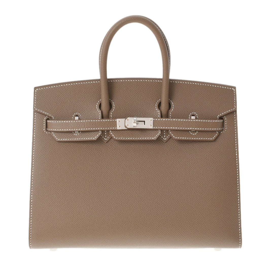 Hermes Birkin 25 Serie Etoupe U Engraved (around 2022) Women's Vaux Epson Handbag
