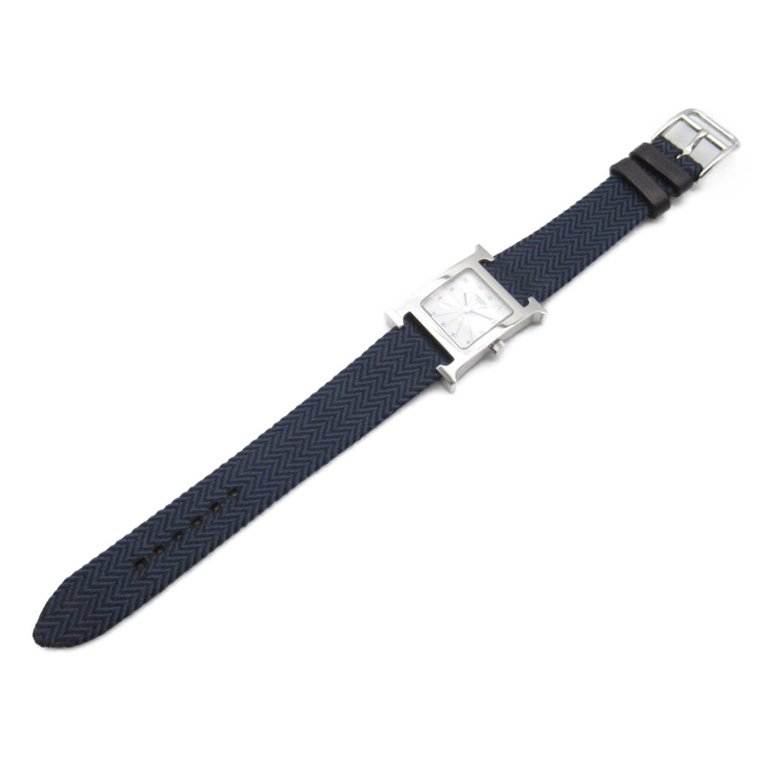 Top quality Hermes H watch Wrist Watch watch Wrist Watch HH1.210 Quartz White Stainless Steel Leather belt
