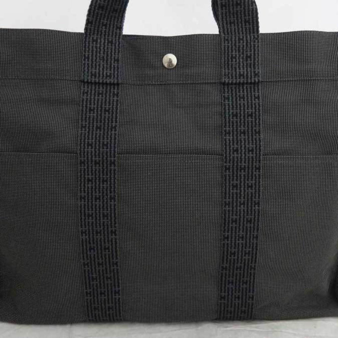 Top quality Hermes Handbag Aleline Dark Gray 69% Polyamide 31% Polyester Tote Bag Ladies Men