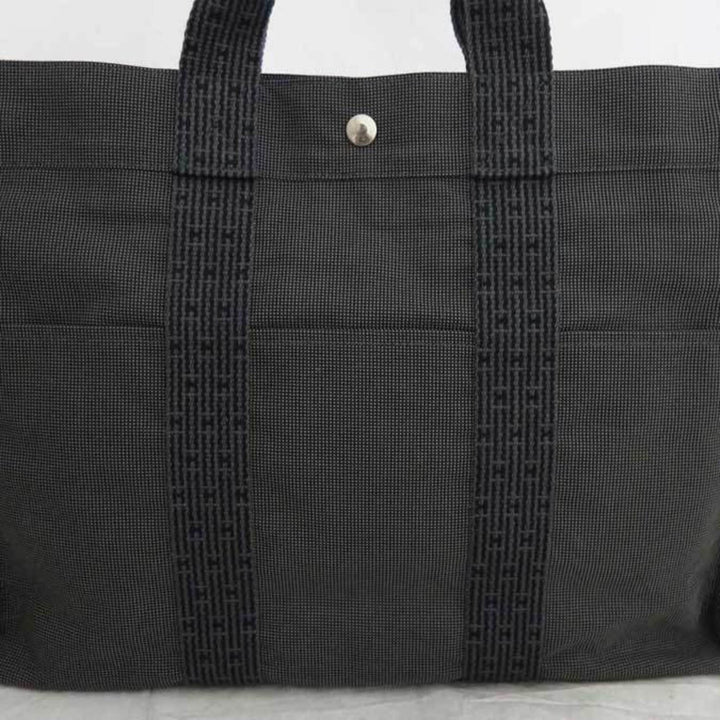 Top quality Hermes Handbag Aleline Dark Gray 69% Polyamide 31% Polyester Tote Bag Ladies Men