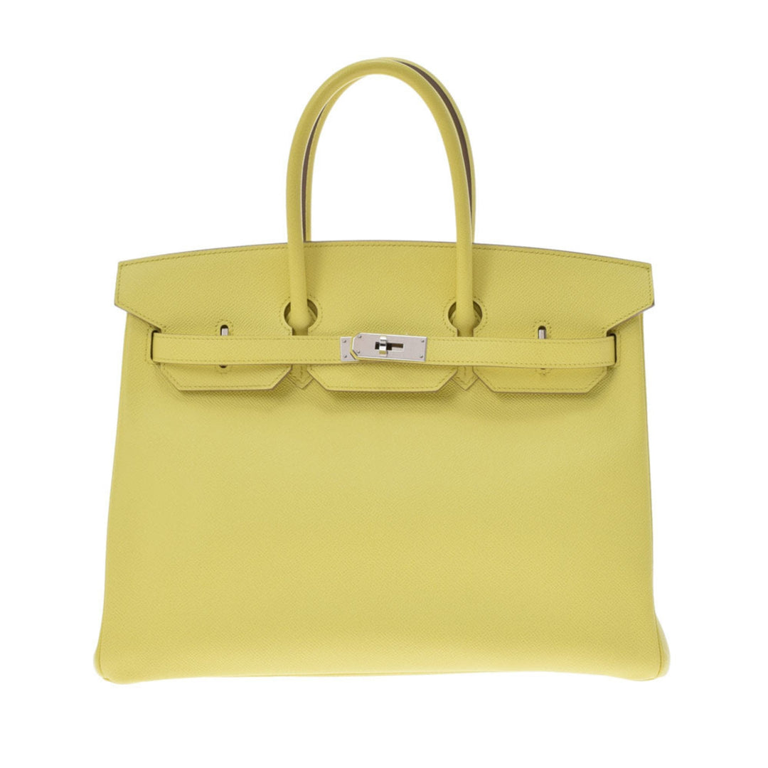 Hermes Birkin 35 Souffle  Q engraved (around 2013) Ladies Vaux Epson handbag