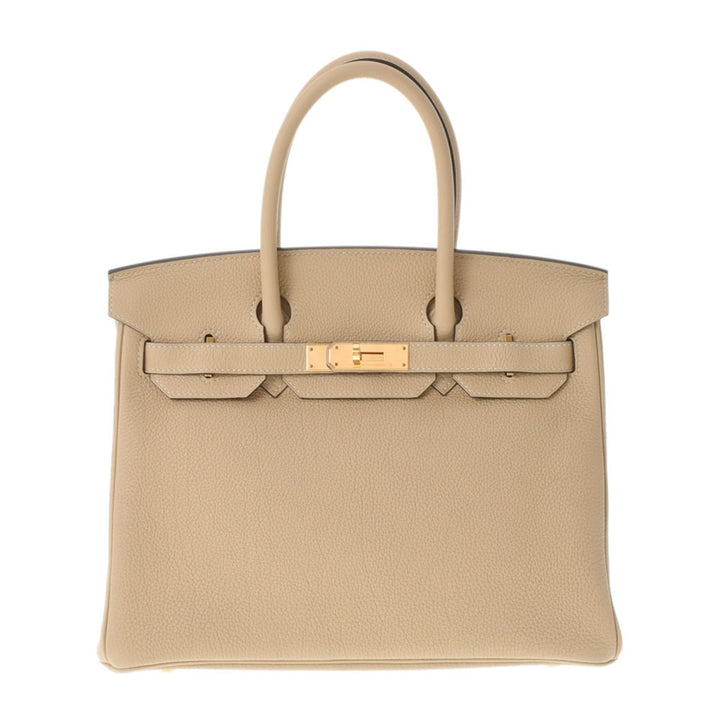 Top quality Hermes Birkin 30 Trench A Engraved (around 2017) Ladies Togo Handbag
