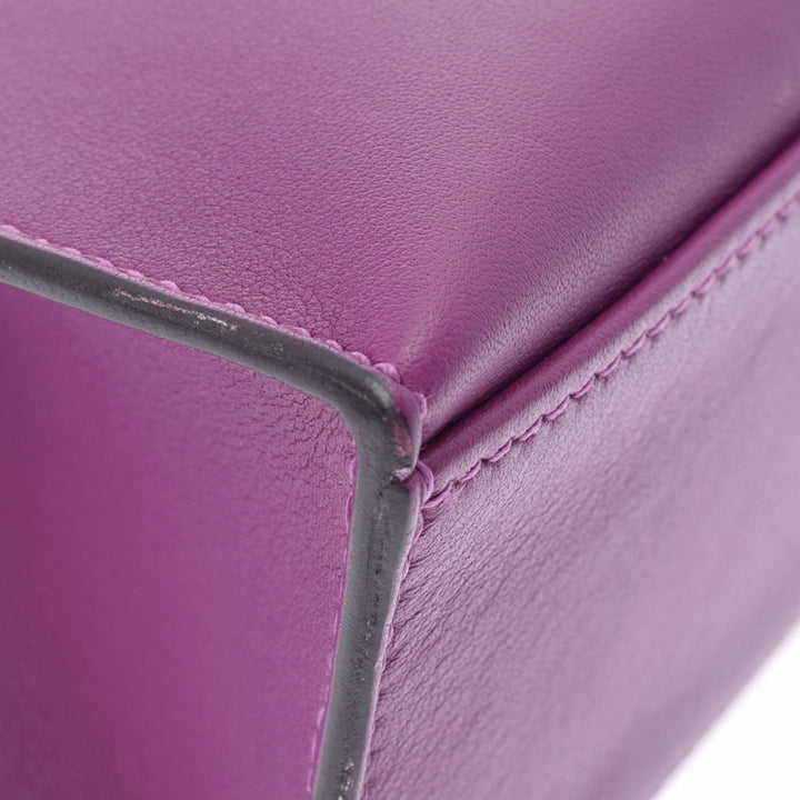Top quality Hermes Pochette Kelly Anemone Y Engraved (around 2020) Ladies Swift Handbag