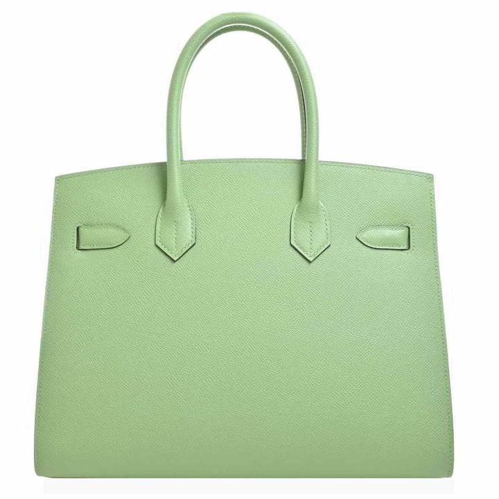 Top quality Hermes Epson Birkin 30 Serie Handbag Pastel Green