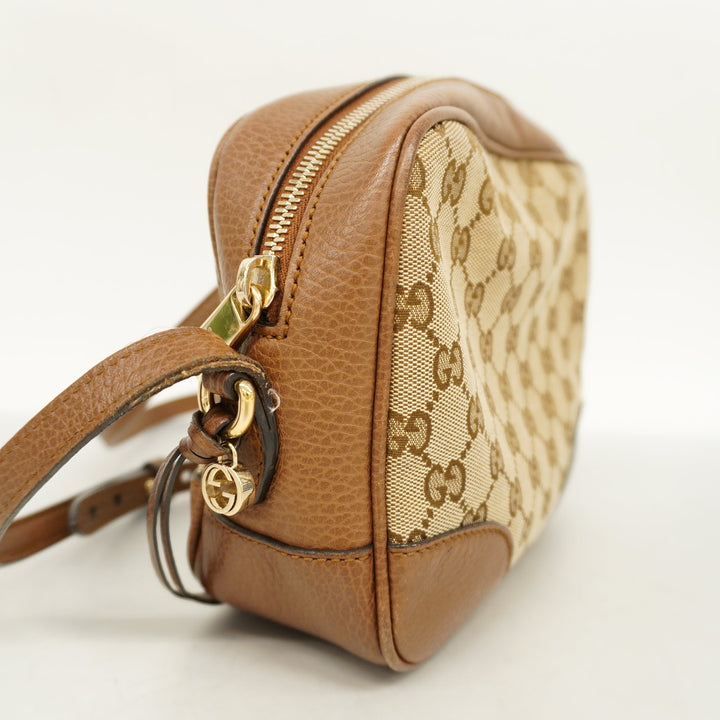 GUCCI  GG Canvas 2way Bag 323660 Women's Shoulder Bag Beige,Brown
