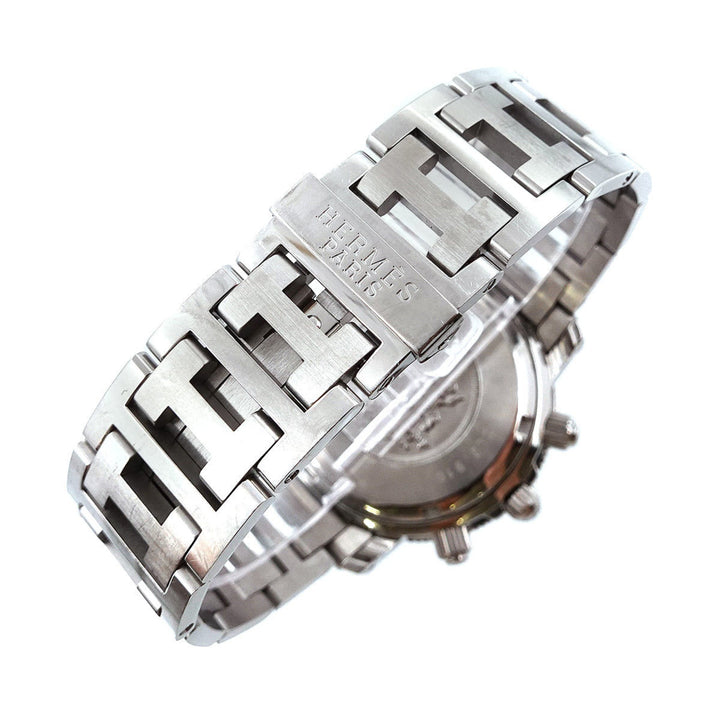 Top quality Hermes Clipper Diver Chronograph CL2 910 Vintage Men's Watch Date Black Dial Quartz diver