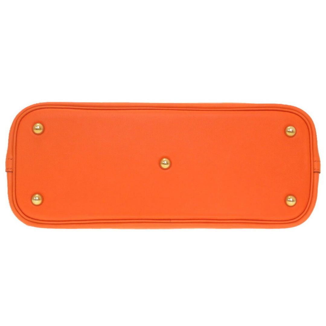 Premium Handmade Hermes Bored 31 Vogue River Orange  F Engraved Handbag Bag 0110 Premium Handmade Hermes