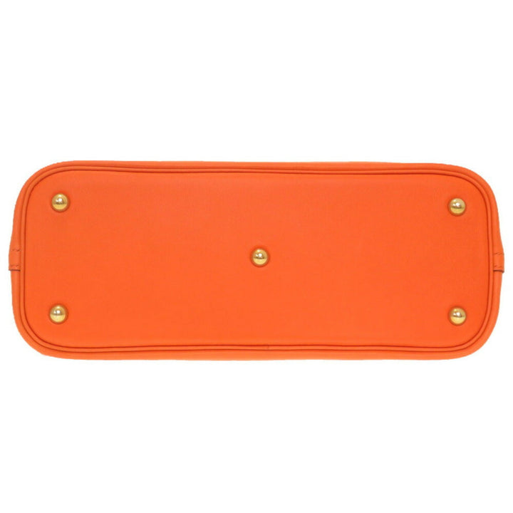 Premium Handmade Hermes Bored 31 Vogue River Orange  F Engraved Handbag Bag 0110 Premium Handmade Hermes