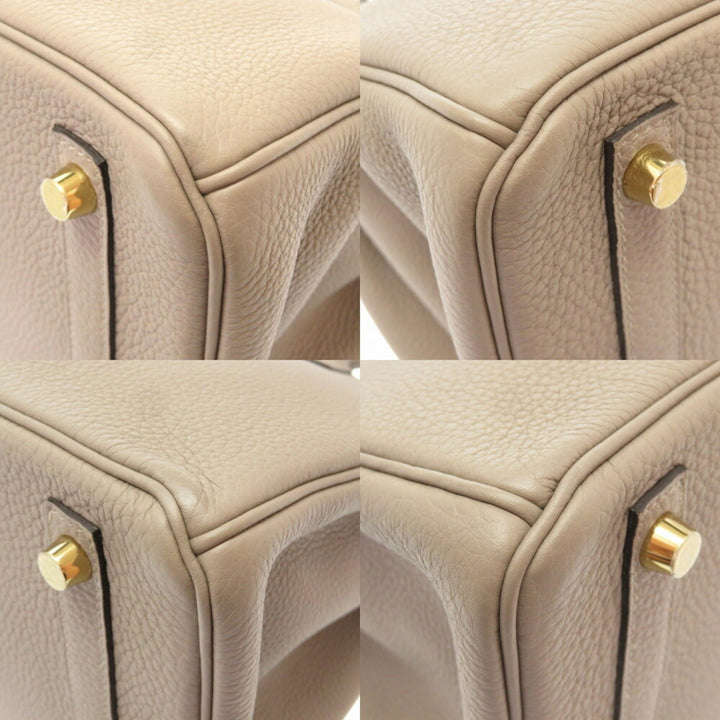 Top quality Hermes Birkin 30 Togo Greasephalt C Engraved (2