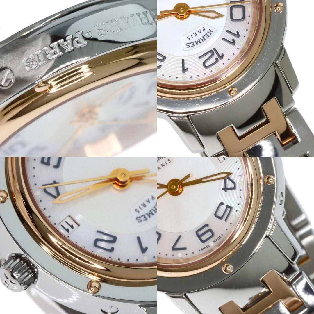 Top quality Hermes CP1.221 Clipper Nacre Watch PGP/PGPxSS Ladies