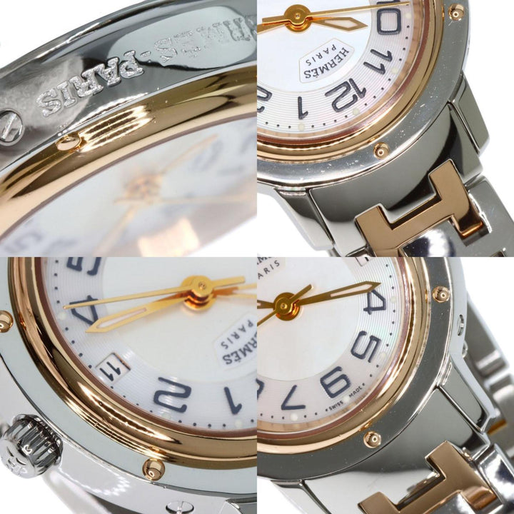 Top quality Hermes CP1.221 Clipper Nacre Watch PGP/PGPxSS Ladies