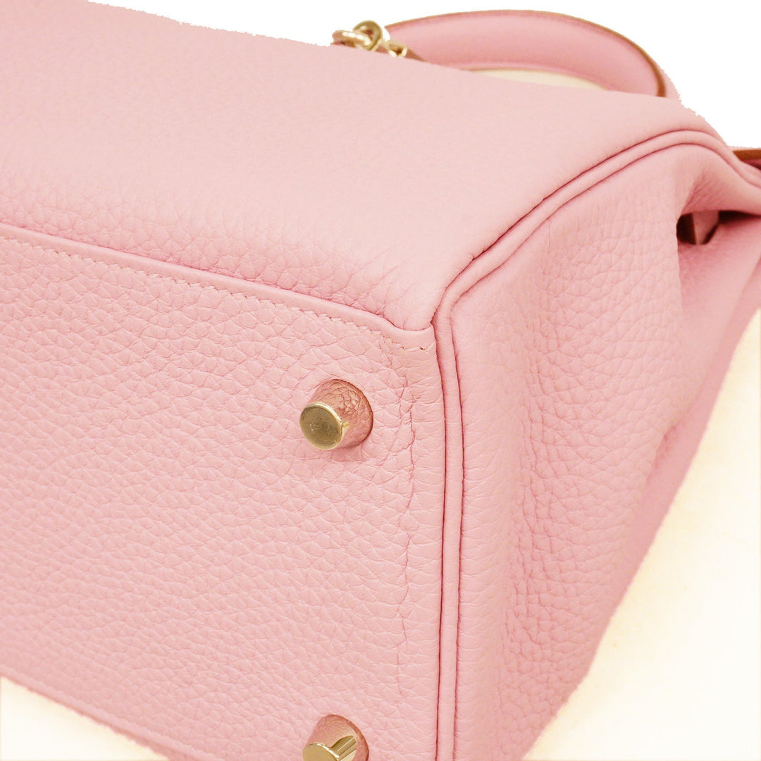 Top quality Hermes Kelly 2way Bag Kelly 28 U Stamp Mauve Silvestre Women's Taurillon