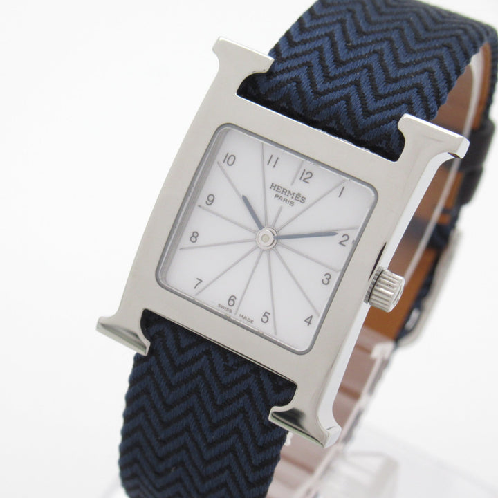 Top quality Hermes H watch Wrist Watch watch Wrist Watch HH1.210 Quartz White Stainless Steel Leather belt