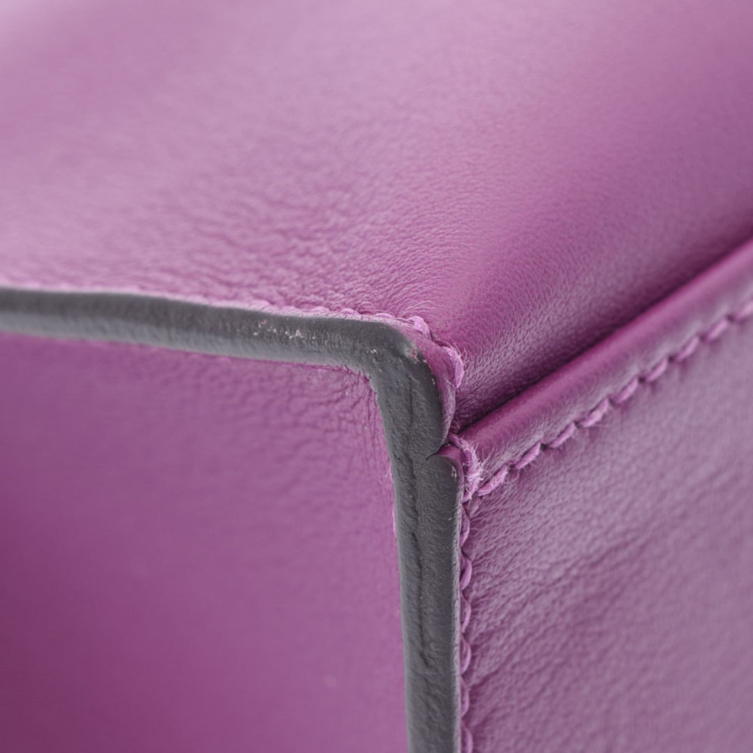 Top quality Hermes Pochette Kelly Anemone Y Engraved (around 2020) Ladies Swift Handbag