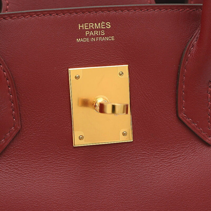 Top quality Hermes Birkin 30 Jonathan Rouge Vi handbag