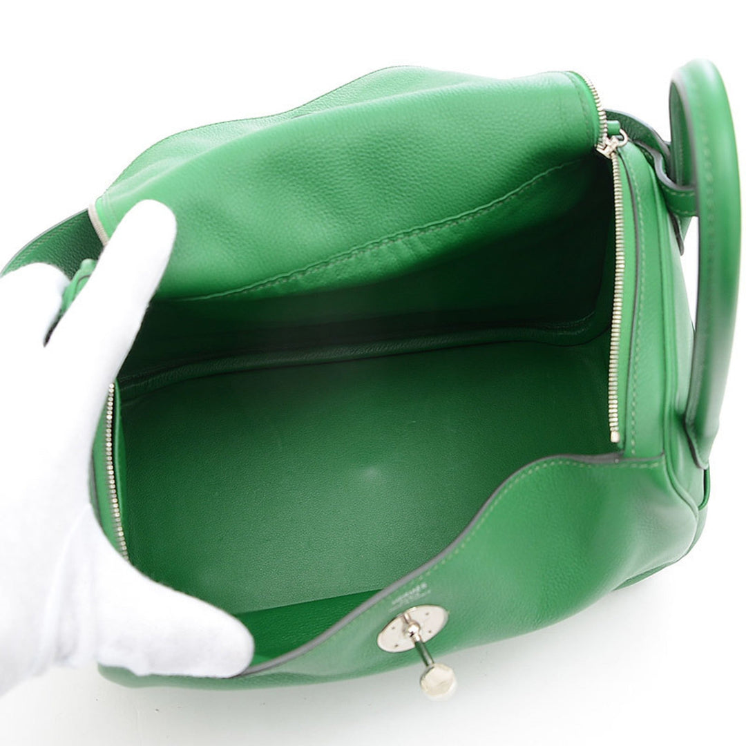 Hermes Lindy 26 Evercolor Cactus D stamp Handbag