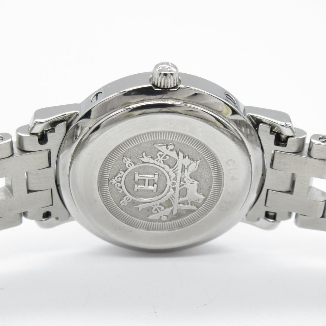Top quality Hermes Clipper Wrist Watch Watch Wrist Watch CL4.210 Quartz Blue Stainless Steel
