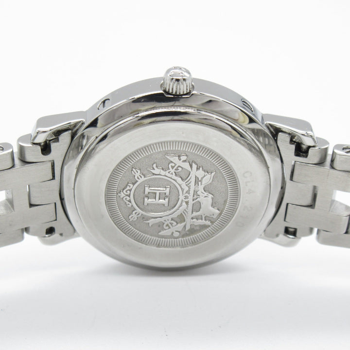 Top quality Hermes Clipper Wrist Watch Watch Wrist Watch CL4.210 Quartz Blue Stainless Steel