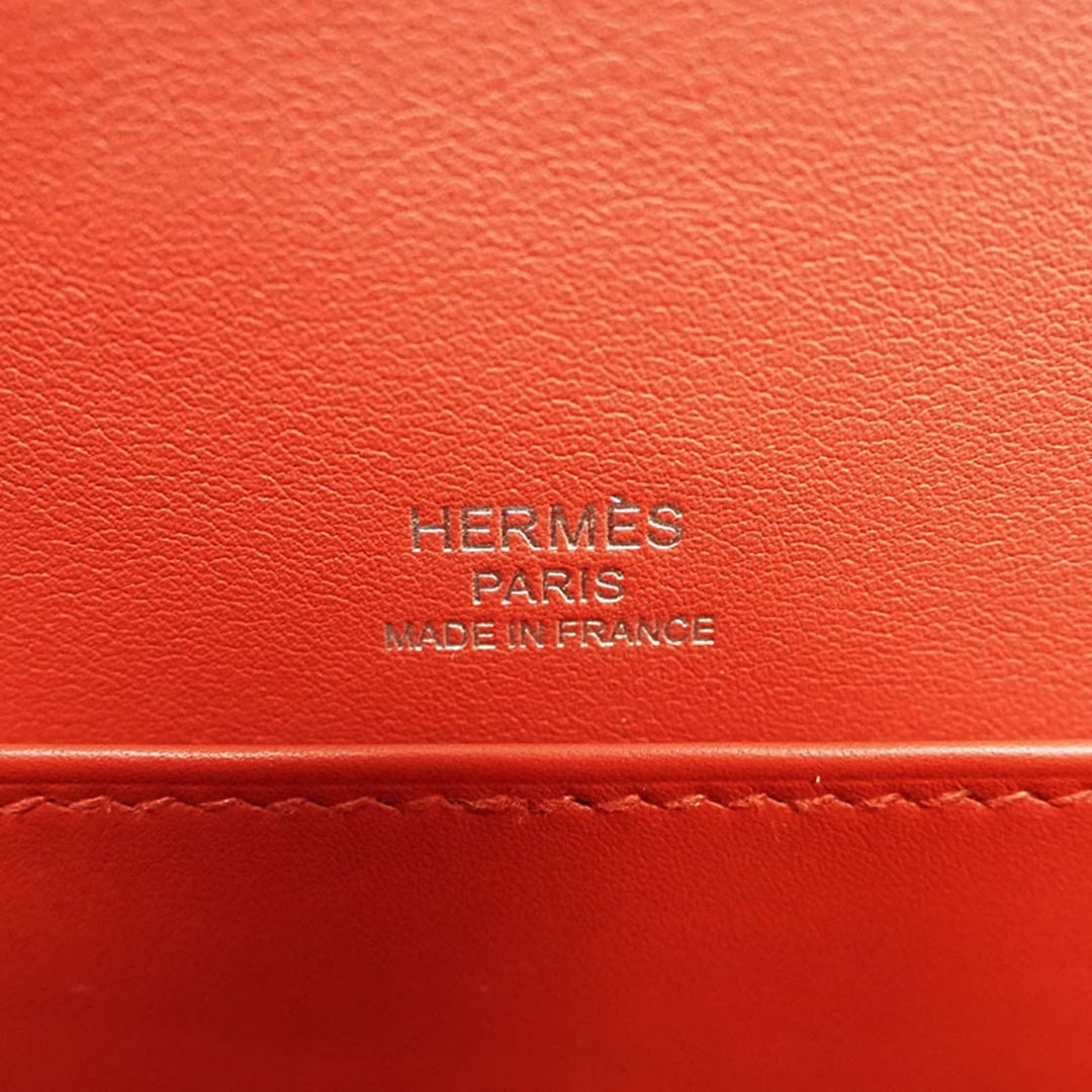 Top quality Hermes sack Laurice 18 Mini Leopard Red Swift Shoulder Bag Women's