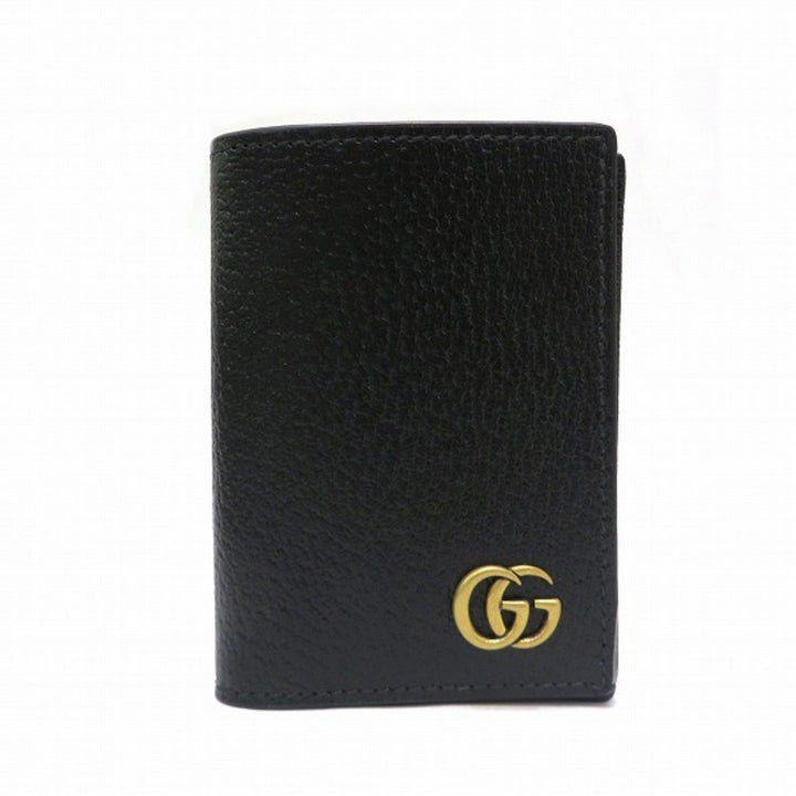 GUCCI GG Marmont 428737 Black Card Case Brand Accessory Unisex