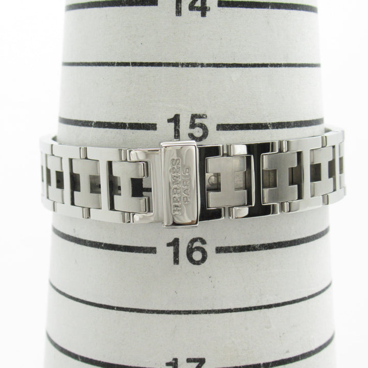 Top quality Hermes Clipper Wrist Watch Watch Wrist Watch CL4.210 Quartz White Stainless Steel