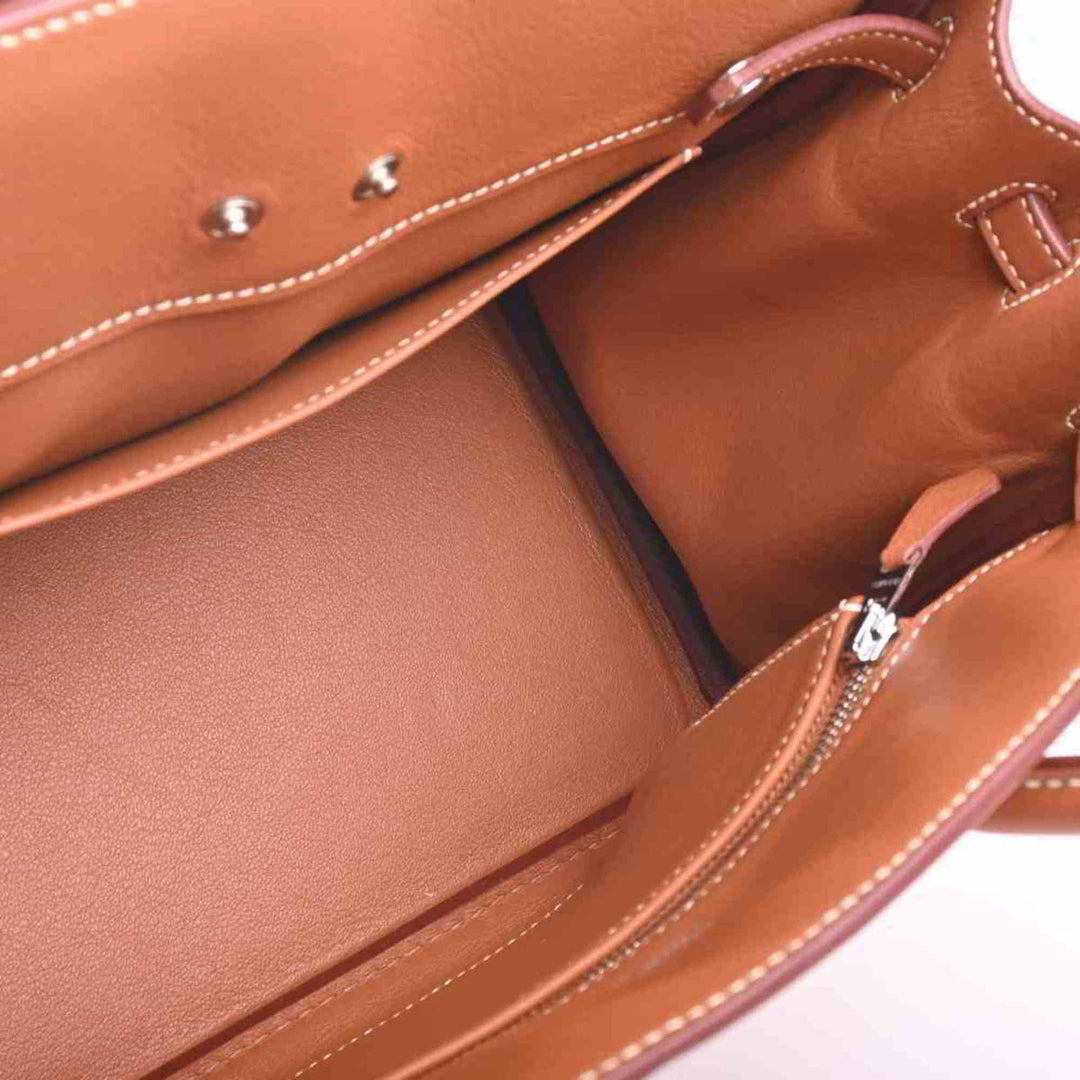 Top quality Hermes Vaux Swift Shadow Birkin 25 Handbag Brown