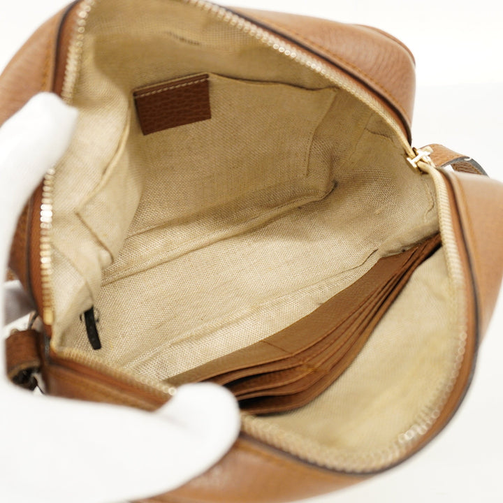 GUCCI  GG Canvas 2way Bag 323660 Women's Shoulder Bag Beige,Brown
