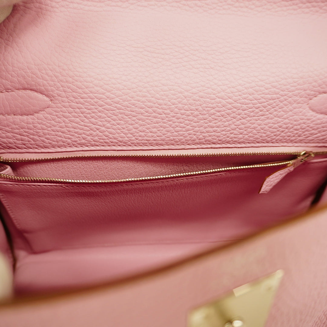 Top quality Hermes Kelly 2way Bag Kelly 28 U Stamp Mauve Silvestre Women's Taurillon