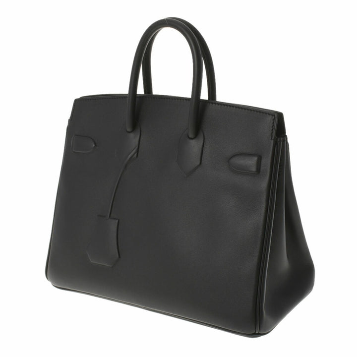 Top quality Hermes Shadow Birkin 25 Black Z Engraved (around 2021) Ladies Swift Handbag