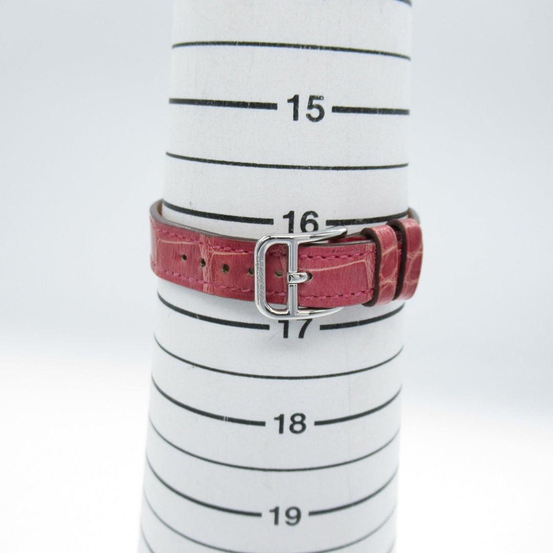 Top quality Hermes Cape Cod 8P diamond Wrist Watch watch Wrist Watch CC1.232 Quartz White White shell Stainless Steel Leather bel
