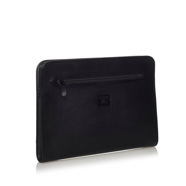 Burberry Nova check second bag black leather men BURBERRY