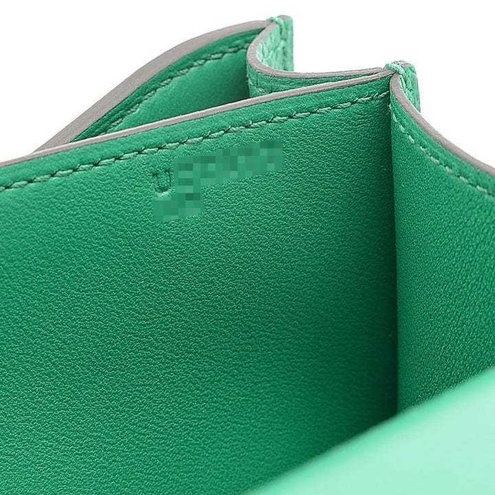 Top quality Hermes Constance Mini 18 Epson Veil Jade U Engraved Shoulder Bag