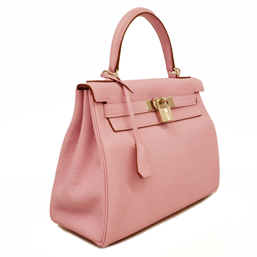 Top quality Hermes Kelly 2way Bag Kelly 28 U Stamp Mauve Silvestre Women's Taurillon