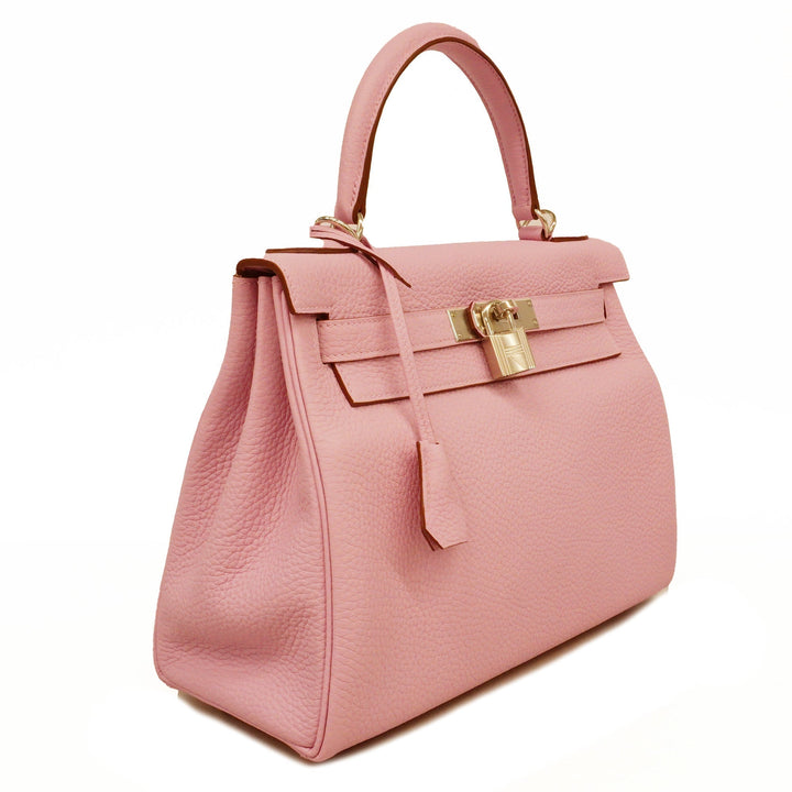 Top quality Hermes Kelly 2way Bag Kelly 28 U Stamp Mauve Silvestre Women's Taurillon