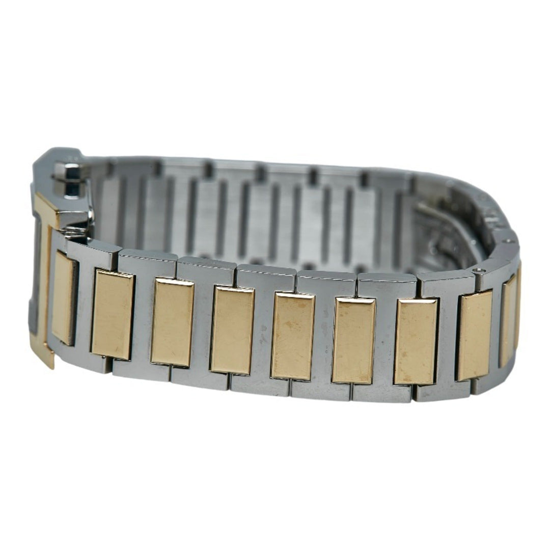 Premium Handmade Hermes Tandem Watch TA1.220 Quartz White Shell Dial Stainless Steel Ladies