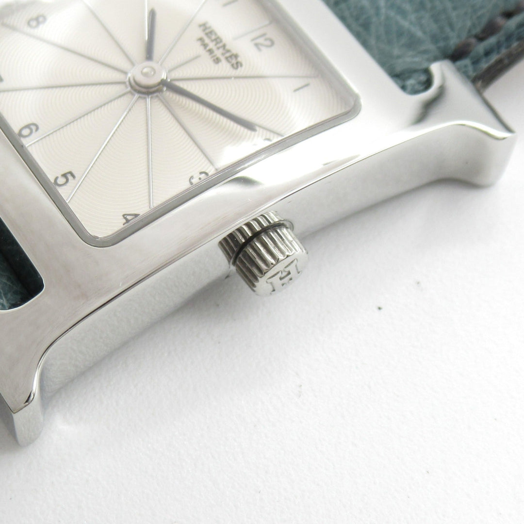 Top quality Hermes H watch Wrist Watch watch Wrist Watch HH1.210 Quartz Silver Stainless Steel Leather belt