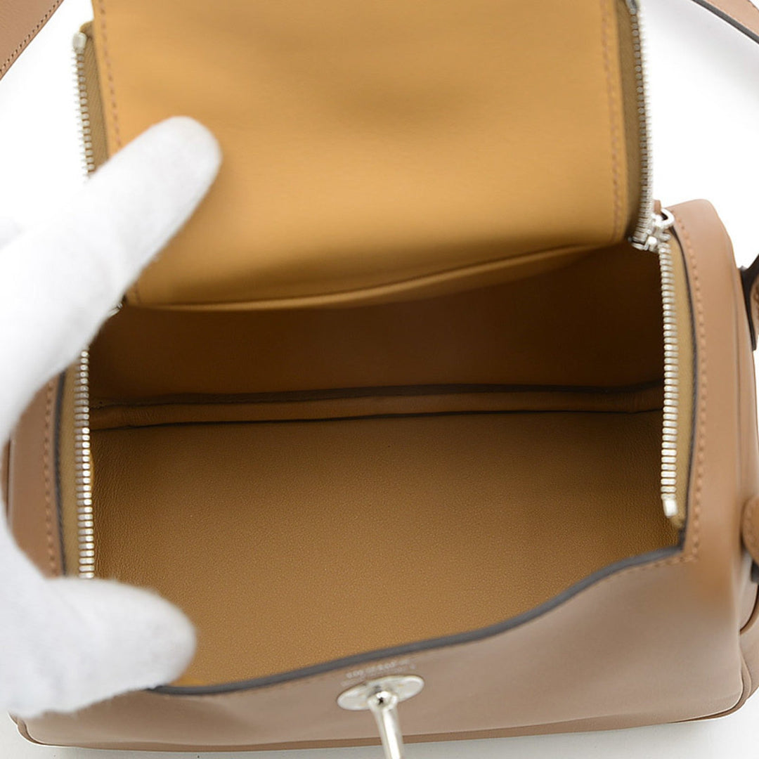 Top quality Hermes Lindy Swift Leather Shoulder Bag