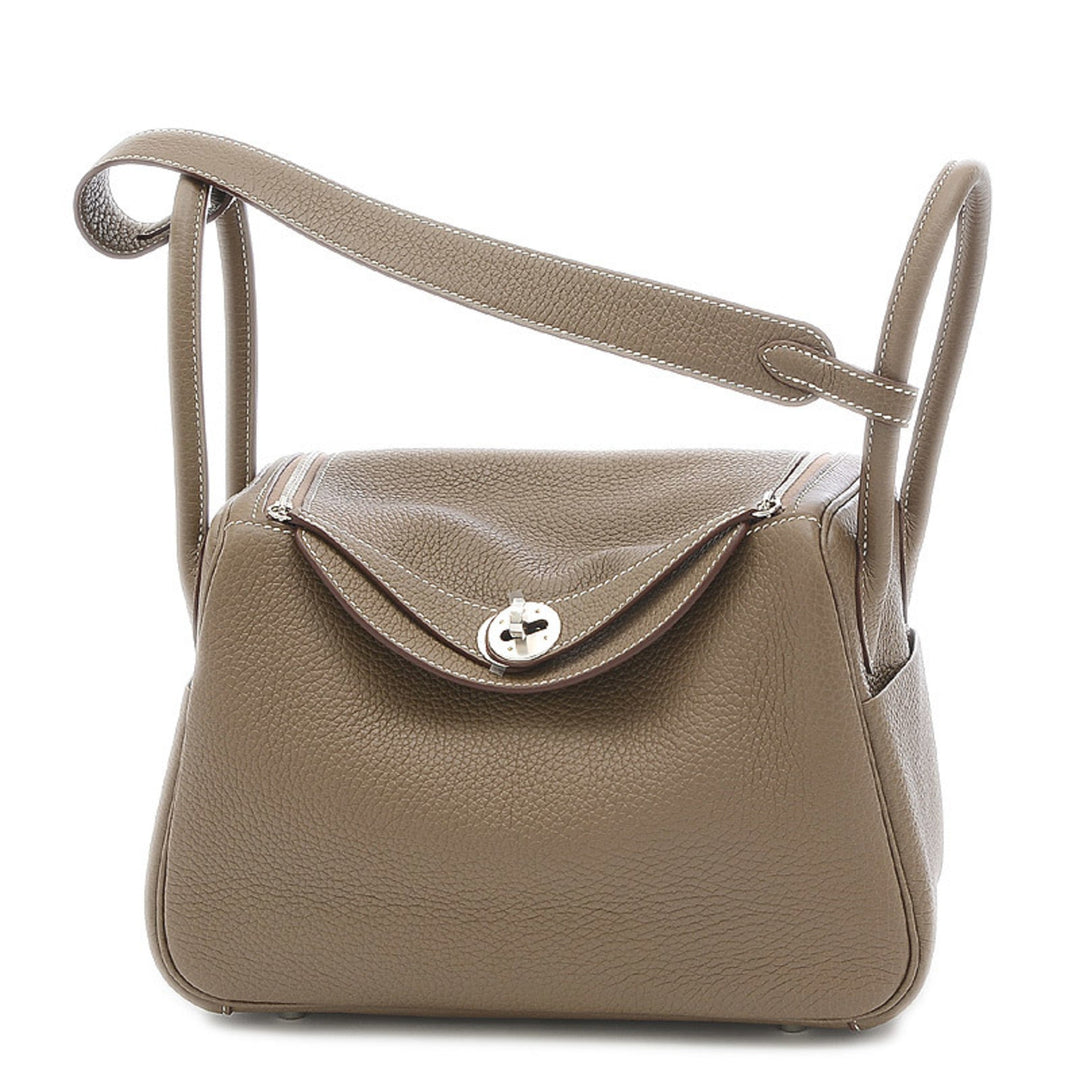 Hermes Lindy 26 Taurillon Etupe Z stamp Handbag Shoulder Bag