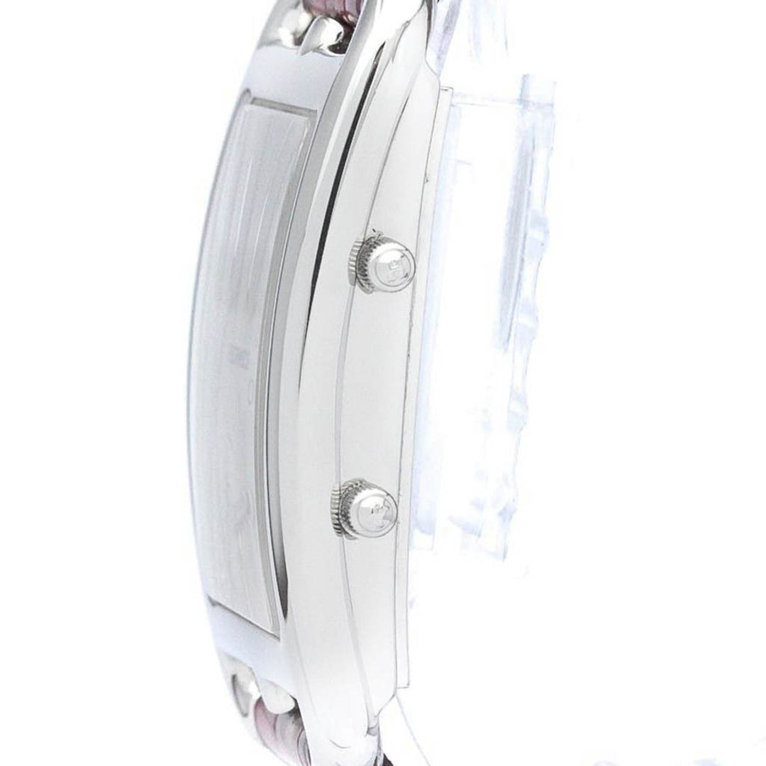 HERMESPolished  Cap Cod Deux Zones Steel Quartz Ladies Watch CC3.510 BF564359
