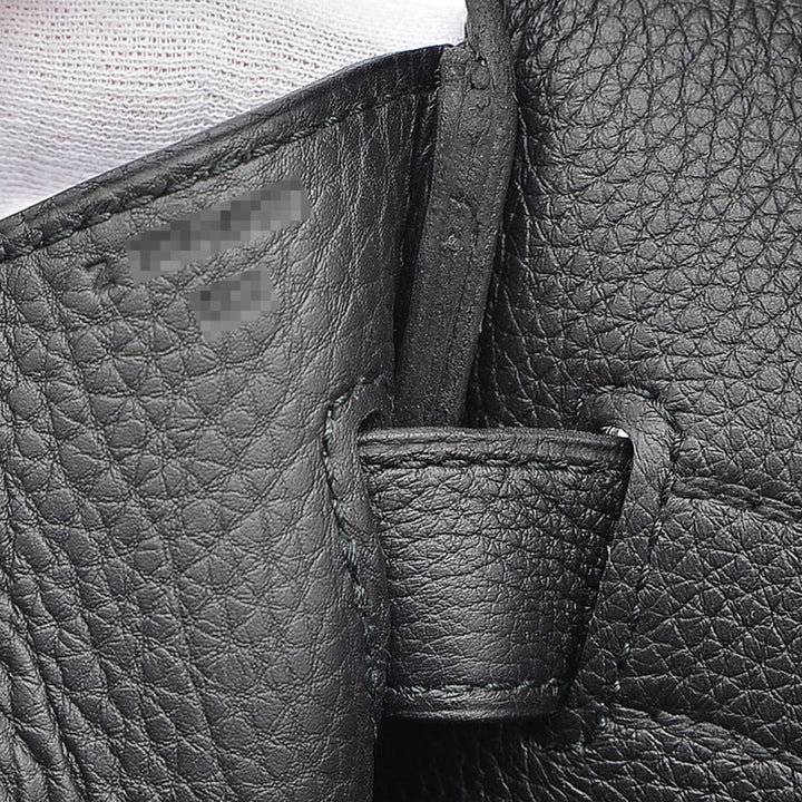 Premium Handmade Hermes Haut a courroies 40 Western Togo Black Z stamp Handbag