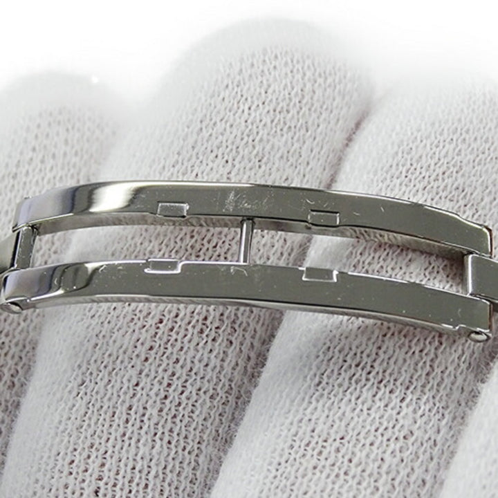 Top quality Hermes Watch Ladies H Quartz Stainless Steel SS HH1.210 Silver Ivory Polished