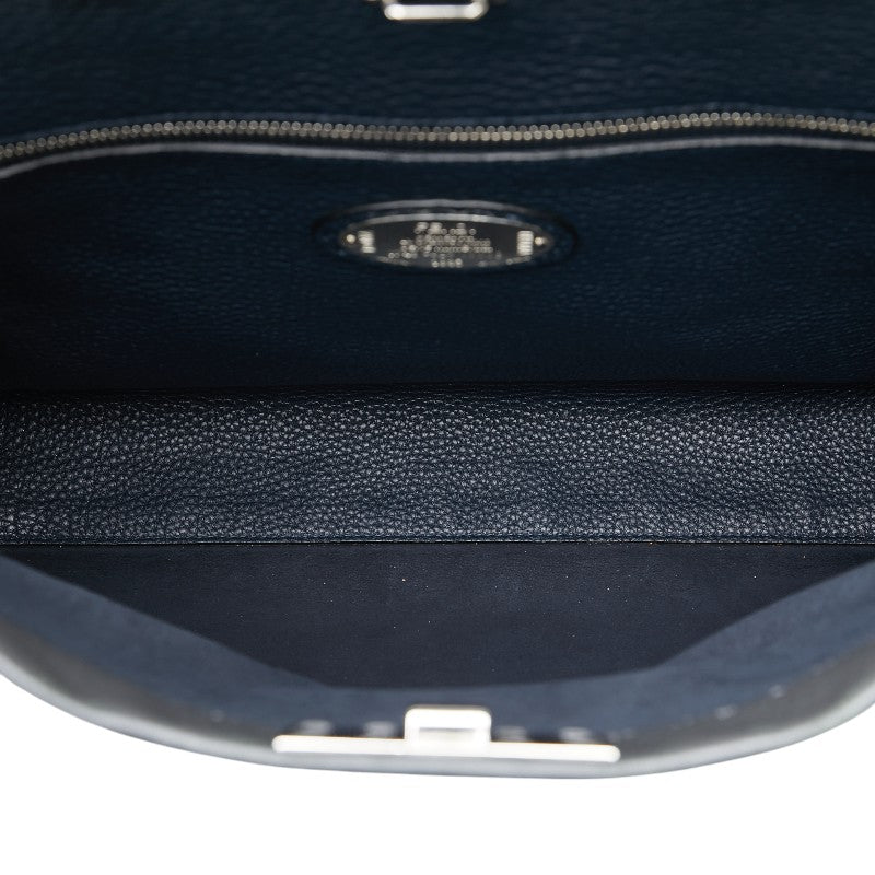 Fendi Selleria Peekaboo Leather Shoulder Bag