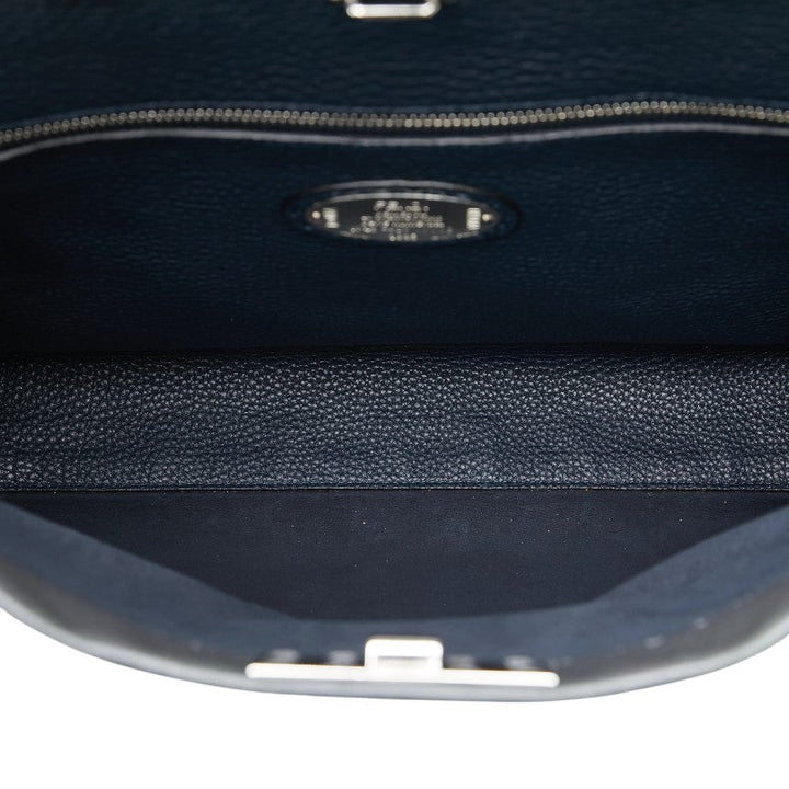 Fendi Selleria Peekaboo Leather Shoulder Bag