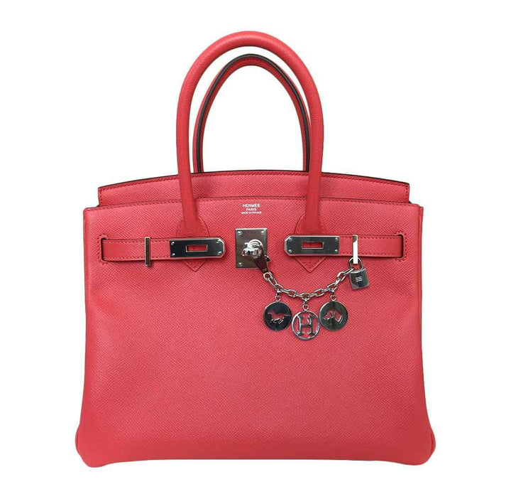 Hermes Birkin 30 Rose Jaipur Bag